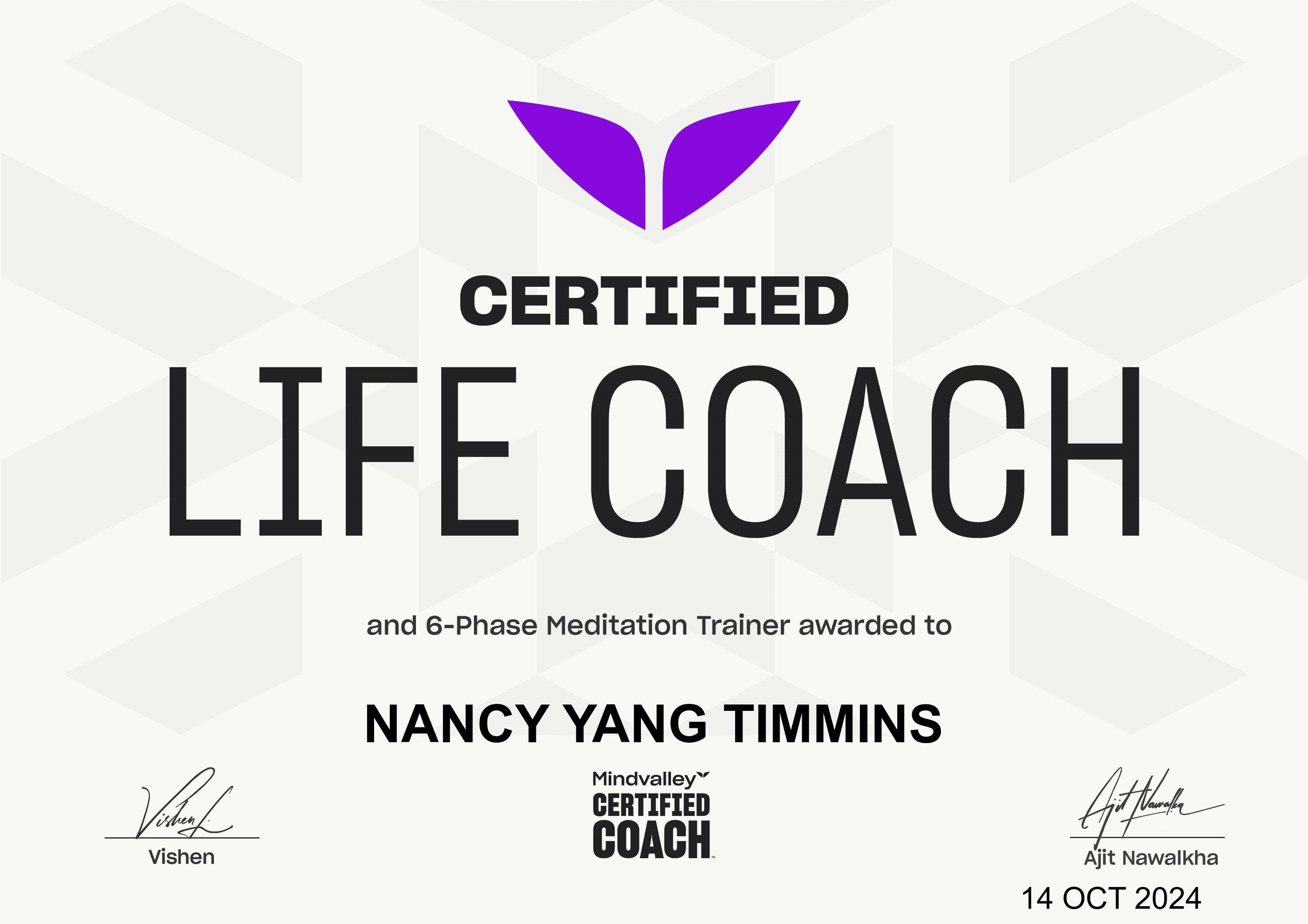 Certified Life Coach